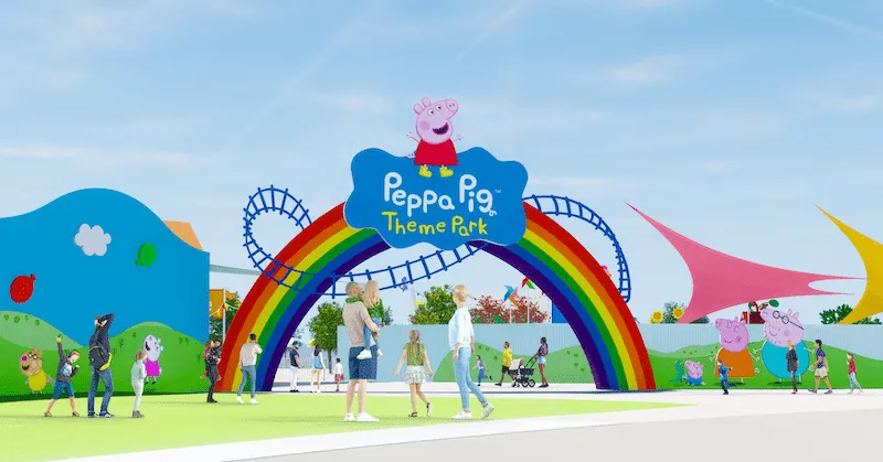 Merlin teams with Hasbro on world’s first Peppa Pig Theme Park