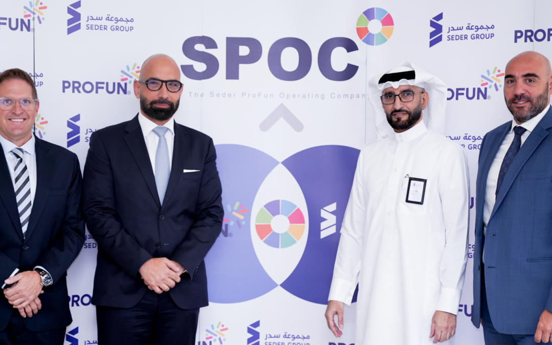 Seder Group and ProFun Launch SPOC: A Saudi-Born Turnkey Operator for Entertainment, Culture, Tourism, and Sports Destinations